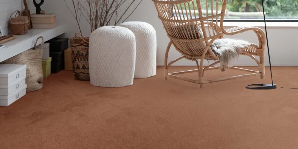 Moquette Gaia Gange envers textile recyclé javellisable - Largeur 4 ou 5 Mètres
